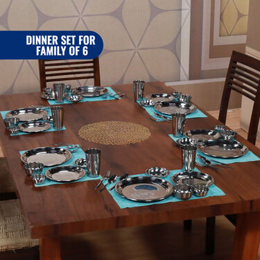 54 Pcs Stainless Steel Premium Dinner Set (54SDS)