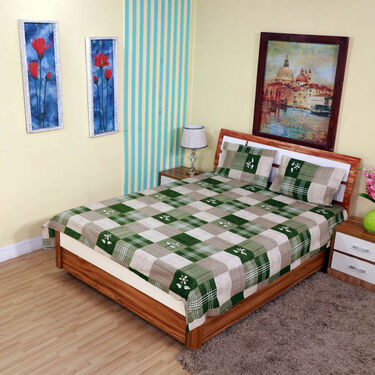 Pack Of 5 Double Bed Sheets Set + 1 Double Bed Sheet Set Free (5BS16+1)