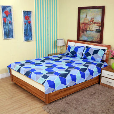 Pack Of 5 Double Bed Sheets Set + 1 Double Bed Sheet Set Free (5BS16+1)