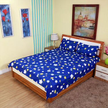 Pack Of 5 Double Bed Sheets Set + 1 Double Bed Sheet Set Free (5BS16+1)