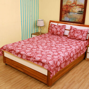 Pack Of 5 Double Bed Sheets Set + 1 Double Bed Sheet Set Free (5BS17+1)