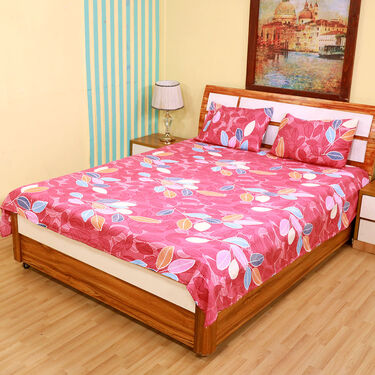 Pack Of 5 Double Bed Sheets Set + 1 Double Bed Sheet Set Free (5BS17+1)