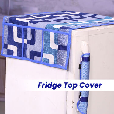 5 Pcs Geometric Fridge Cover with 10 Free Gifts (5FC3)