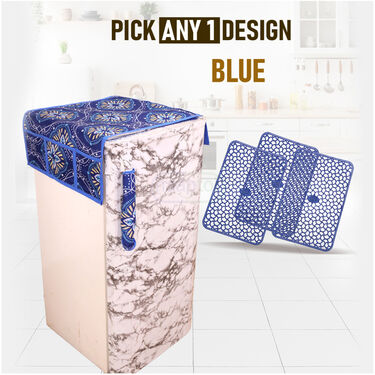 5 Pcs Abstract Design Fridge Cover With 10 Free Gifts (5FC5)
