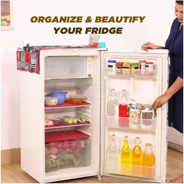 5 Pcs Abstract Design Fridge Cover With 10 Free Gifts (5FC5)