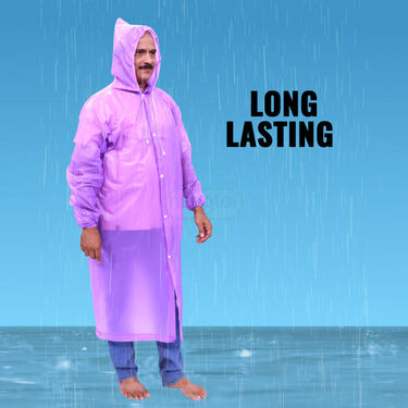 Rain Dhamak Deal 5 Multicolor Raincoat (5MCR1)