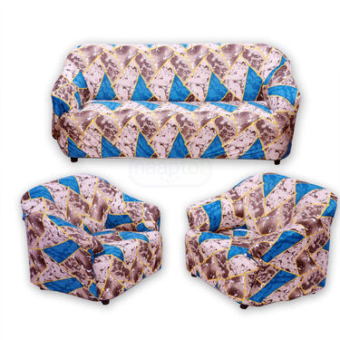 5 Seater Designer Stretchable Elastic Sofa Cover (5SC6)