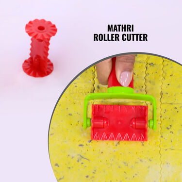 6 pcs Snack & Puri Roller Cutter (6SPR1)