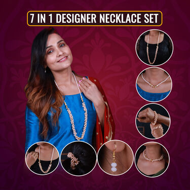 7 in 1 Designer necklace set (7NKS)