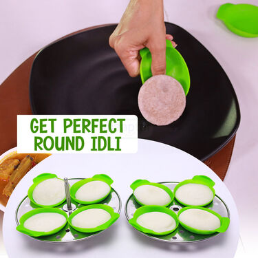 8 Pcs Silicone Idli Liners (8SIM1)