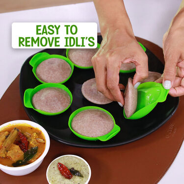 8 Pcs Silicone Idli Liners (8SIM1)