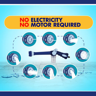 8 in 1 Jet Water Spray Gun with Dispenser