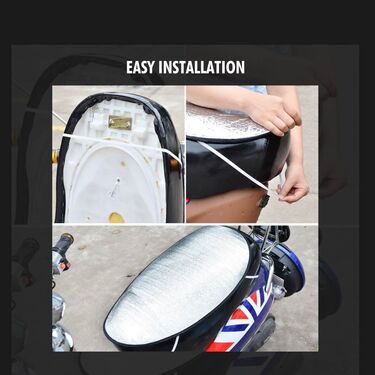 Anti Slip Bike Sunscreen Seat Cover (ABSSC)