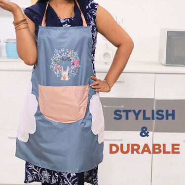 Waterproof PVC Apron with Pocket & Hand Wipe (AP2)