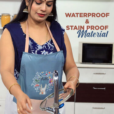 Waterproof PVC Apron with Pocket & Hand Wipe (AP2)