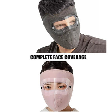 Anti Pollution & Wind Protection Bike Riding Face Protector (APBRFP)