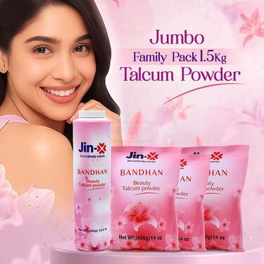 Jumbo Family Pack 1.5 Kg Talcum Powder (BBC2)