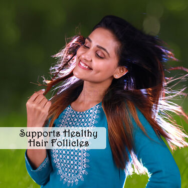 Nabhi Oil Supports Healthy Hair (BC4)