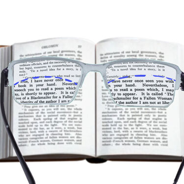 Bifocal Rimless Colored Adaptive Power Reading Glasses - Buy1 Get 1 FREE (BCORG6)