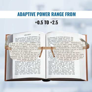 Bifocal Adaptive Power Reading Glasses - Buy 1 Get 2 FREE (3BCORG9)