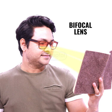 Bifocal Colored Adaptive Power Reading Glasses B1 G1 Free (2BCORG)