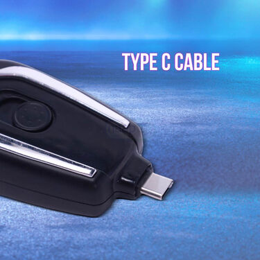 Smart Bluetooth Watch With Emergency Key Chain Power Bank (BCSW32)