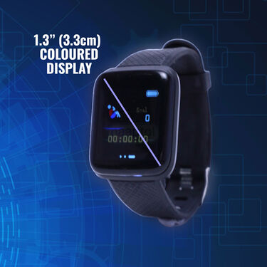 Bluetooth Id116 Smart Watch With Free Rechargeable Trimmer (BCSW38)