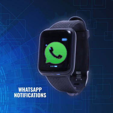 Bluetooth Id116 Smart Watch With Free Rechargeable Trimmer (BCSW38)