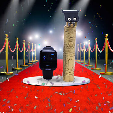 Bluetooth Id116 Smart Watch With Free Rechargeable Trimmer (BCSW38)