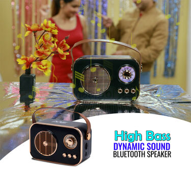 Wireless High Bass Portable Speaker (BLS5)