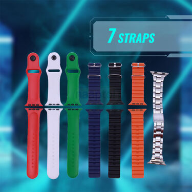 Ultra 7 In 1 Strap Smart Watch (BCSW39)