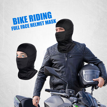 Bike Riding Full Face Helmet Mask Balaclava