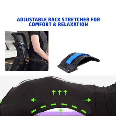 Multi Lavel Back Stratcher For Back Pain Relief (BS02)