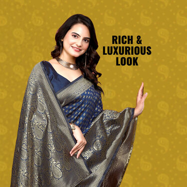 Banarasi Inspired Elegant Sarees - Pick Any 1 (BIS1)