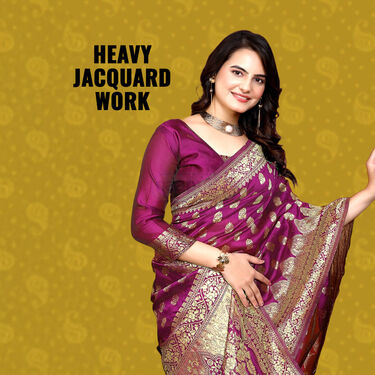 Banarasi Inspired Elegant Sarees - Pick Any 1 (BIS1)