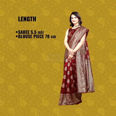 Banarasi Inspired Elegant Sarees - Pick Any 1 (BIS1)