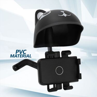 Bike Mobile Holder With Sun Visor and Rain Roof