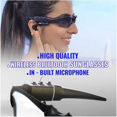 Bluetooth Sunglasses With Free Hard Case