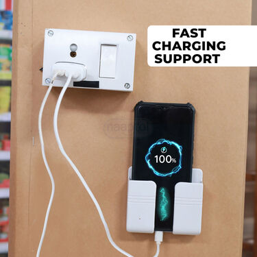 Dual Port Adapter With Free Mobile Phone Holder (CDC7)