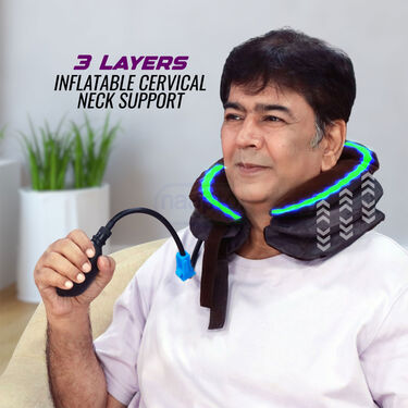 3 Layers Inflatable Cervical Neck Support (CNT1)