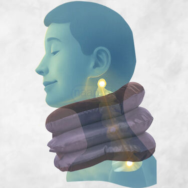 3 Layers Inflatable Cervical Neck Support (CNT1)