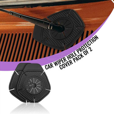 Car Wiper Hole Protection Cover Pack of 2