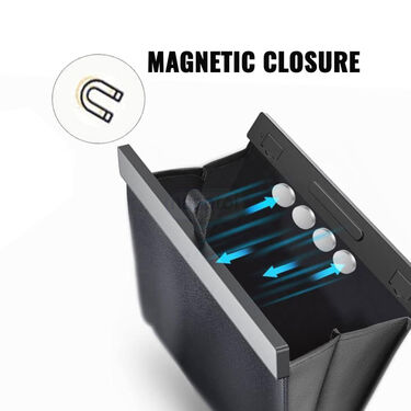 Car Back Seat Magnetic Storage Bag