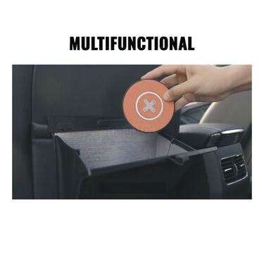 Car Back Seat Magnetic Storage Bag