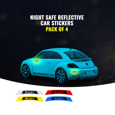 Car Wheel Eyebrow Edge Warning Reflector