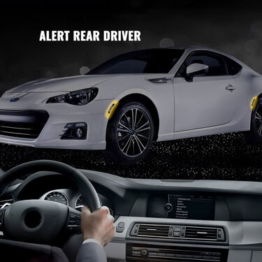 Car Wheel Eyebrow Edge Warning Reflector