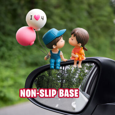 Car Dashboard Couple Set With Balloon