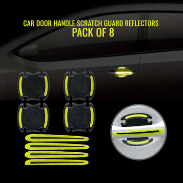 Car Door Handle & Under Scratch Guard Reflector