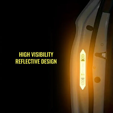 Car Door Caution Warning Reflector Sticker
