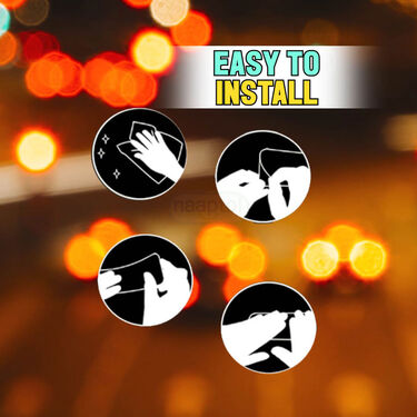 Car Door Open Warning Reflective Safety Sticker Pack Of 4